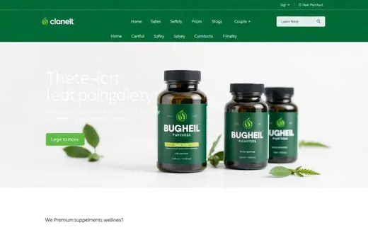 Website homepage